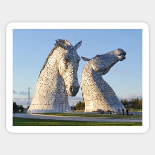 the Kelpies, Helix park, Falkirk Sticker